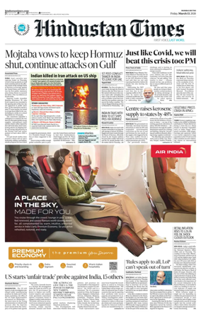 Cover of Hindustan Times Thane