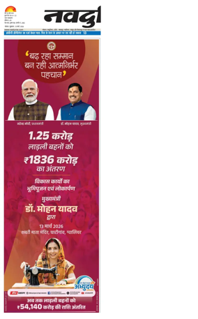 Cover of Nai Dunia - Bhopal