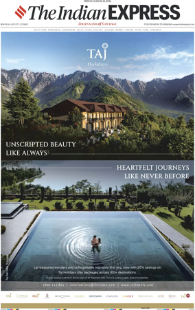 Cover of The Indian Express