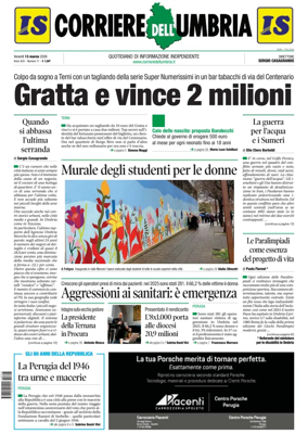 Cover of Corriere dell Umbria