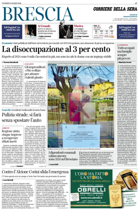 Cover of Corriere della Sera (Brescia)