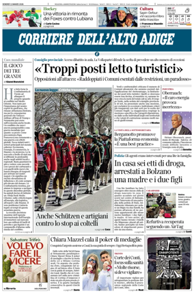 Cover of Corriere dell'Alto Adige
