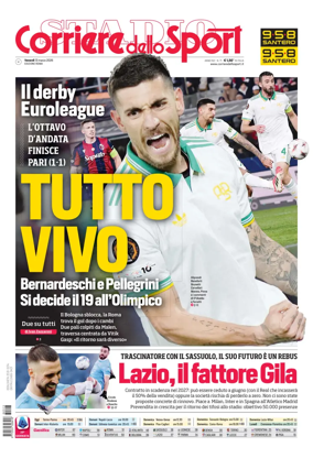 Cover of Corriere dello Sport (Roma)