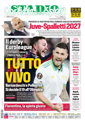 Cover of Corriere dello Sport Stadio (Nazionale)