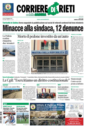 Cover of Corriere di Rieti