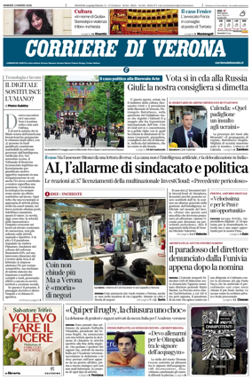 Cover of Corriere di Verona