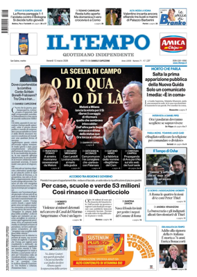 Cover of Il Tempo (Nazionale)
