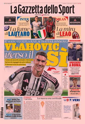 Cover of La Gazzetta dello Sport - Napoli