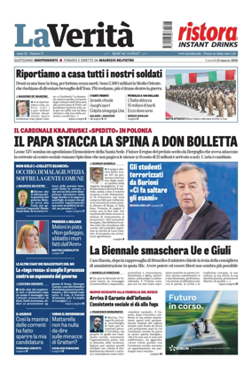 Cover of La Verita (Italia)