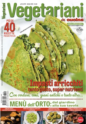 Cover of Vegetariani in Cucina