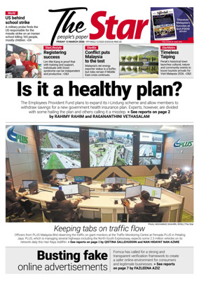 Cover of The Star Malaysia