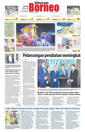 Cover of Utusan Borneo (Sarawak)
