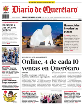 Cover of Diario de Queretaro