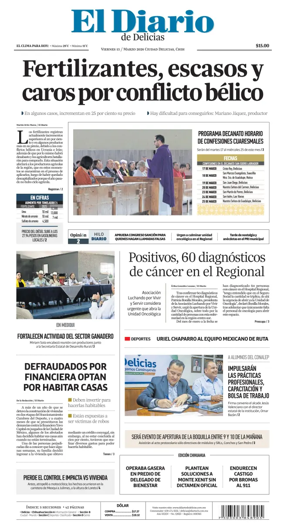 Cover of El Diario de Delicias