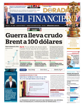 Cover of El Financiero