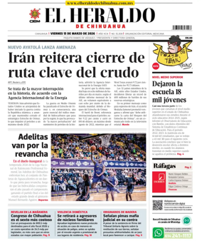 Cover of El Heraldo de Chihuahua