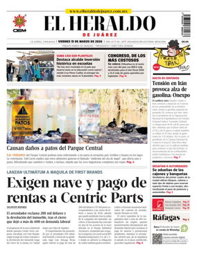 Cover of El Heraldo de Juarez