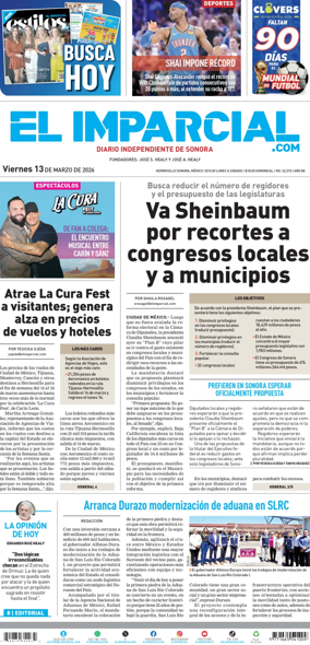 Cover of El Imparcial