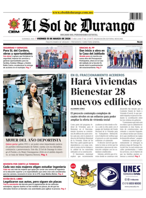 Cover of El Sol de Durango