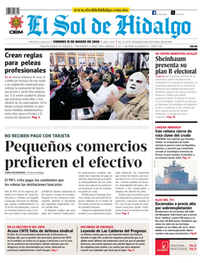 Cover of El Sol de Hidalgo