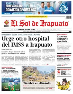 Cover of El Sol de Irapuato