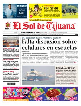 Cover of El Sol de Tijuana