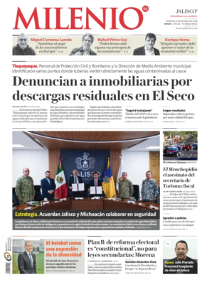 Cover of Milenio Jalisco