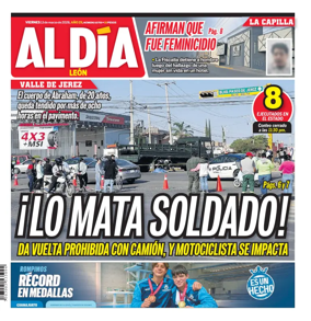 Cover of Periodico Al Dia (Leon)