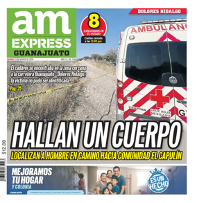Cover of Periodico AM Express (Guanajuato)