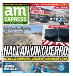 Cover of Periodico AM Express (San Francisco del Ricon)