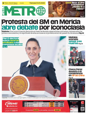 Cover of Publimetro Merida