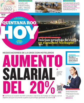 Cover of Quintana Roo Hoy
