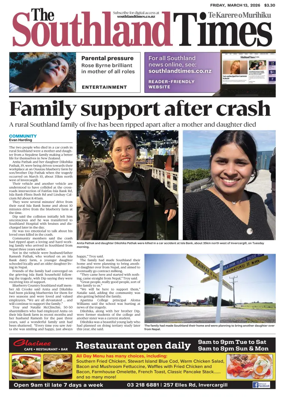 Cover of The Southland Times