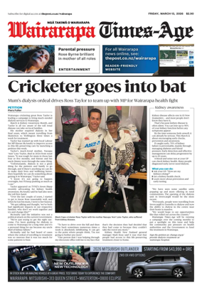 Cover of Wairarapa Times-Age (NZ)