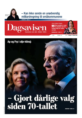 Cover of Dagsavisen
