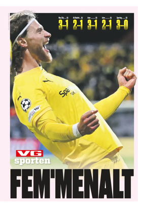 Cover of VG Sporten