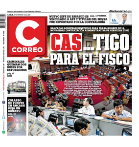 Cover of Diario Correo
