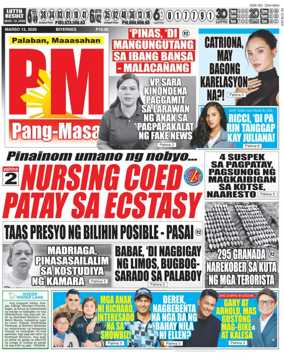 Cover of PM Pang-Masa