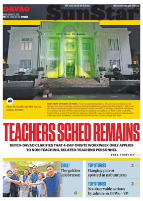 Cover of Sun.Star Davao