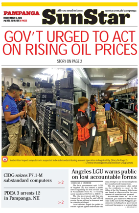 Cover of Sun.Star Pampanga