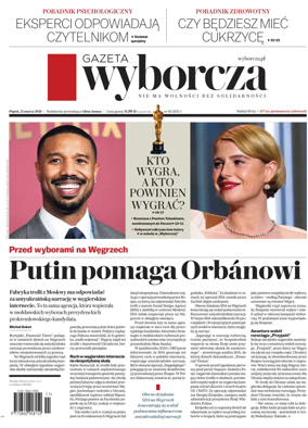 Cover of Gazeta Wyborcza