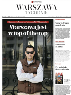 Cover of Gazeta Wyborcza Stoleczna