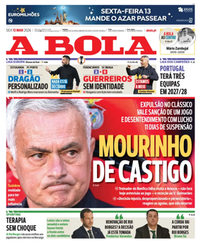 Cover of A BOLA (Portuguese)