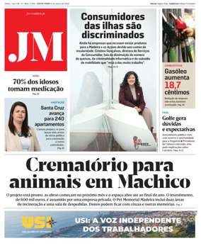 Cover of Jornal Madeira