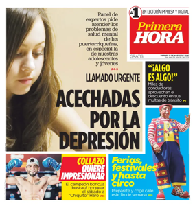Cover of Primera Hora