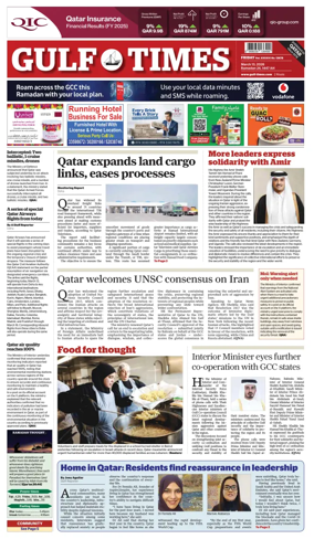 Cover of Gulf Times