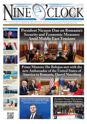 Cover of Nine o clock (Romania) Daily