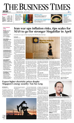 Cover of The Business Times