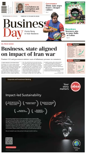 Cover of Business Day