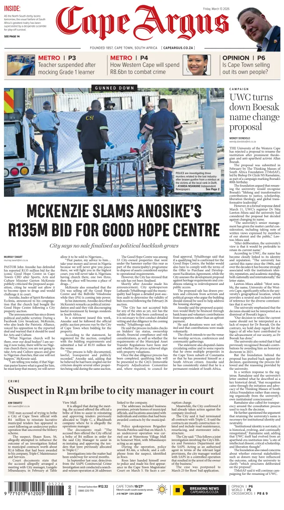 Cover of Cape Argus